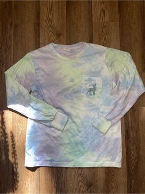 Southern Spirit Pastel Tie-Dye Pocket Tee
